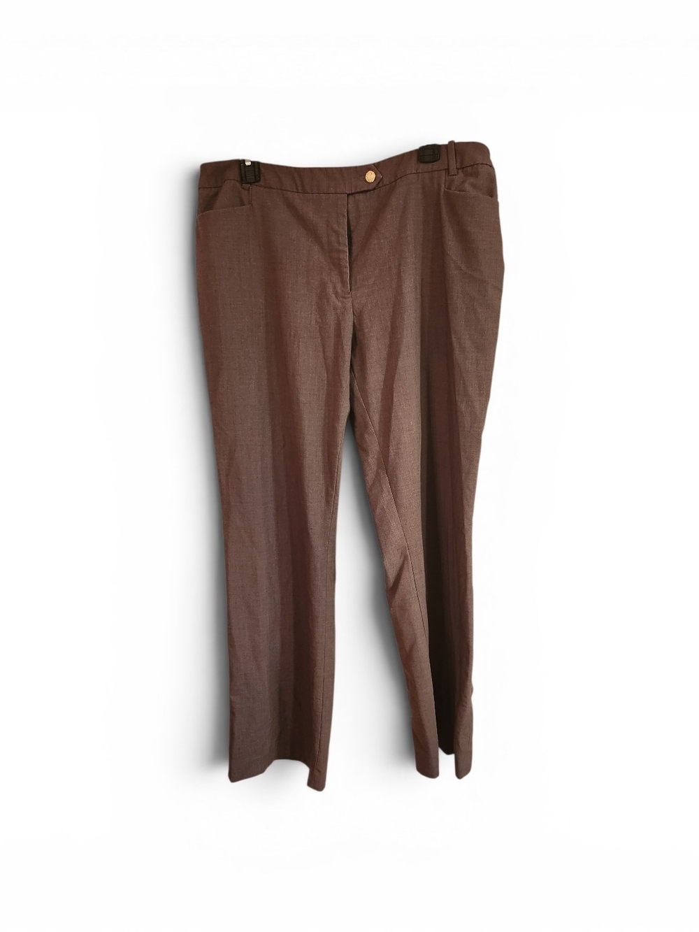 Calvin Klein Modern Fit Pants in Deep Brown